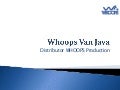 Whoops van java
