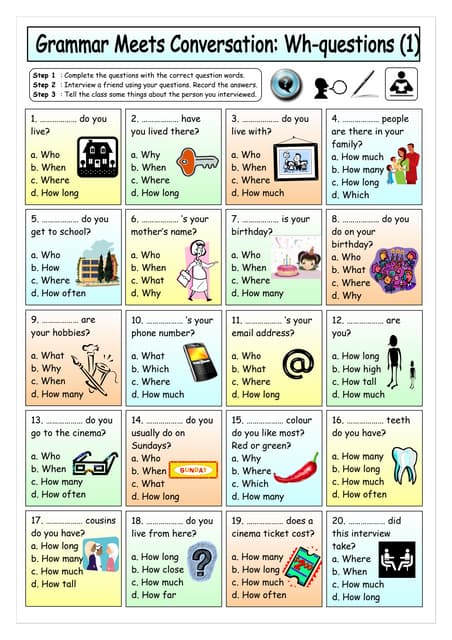 Tenth grade worksheet
