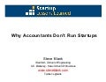 Why accountants don’t run startups sllc