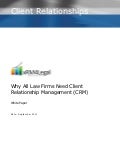 Why all Law Firms Need CRM - xRM4Legal