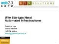 Why Startups Need Automated Infrastructures