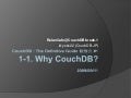 Why CouchDB