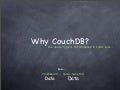 Why CouchDB