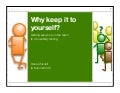 Why keep it to yourself? Teaching everyone on the team to do usability testing