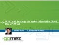 Why Load Testing from the Cloud Doesn't Work