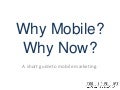 Why mobile why now