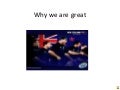 Why We Are Great