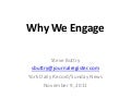 Community engagement overview