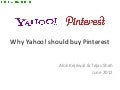 Why Yahoo should buy Pinterest - by therodinhoods
