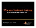 Why Your Sentiment Is Wrong by Networked Insights