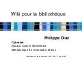 Wiki pour la bibliothèque