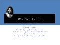 Wiki Workshop Feb 2008 Iltce To Upload