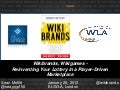 Wikibrands, Wikigames - Reinventing Your Lottery in a Player-Driven Marketplace