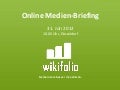 Wikifolio PK Präsentation 31 07 2012