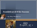 Wiki keys to success 10 2011