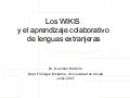 wikis and learning collaboratively ESP
