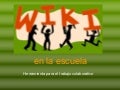 Wikis en la escuela