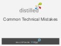 Common Technical Mistakes SMX Munich 2012