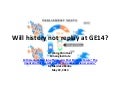 Will history not replay at ge14