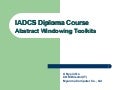 Windows Programming with AWT