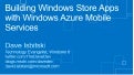 Windows Azure Mobile Services