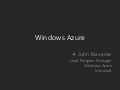 StartPad Countdown 4 - Windows Azure