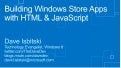 Windows Store Apps with HTML and JavaScript