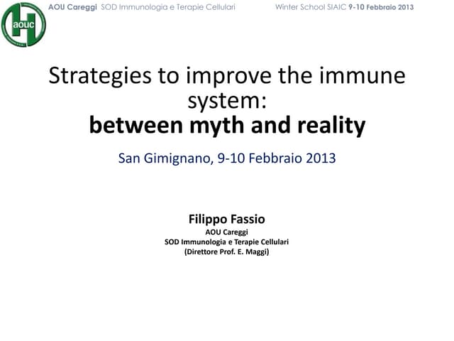 Probiotici, allergie e sistema immunitario