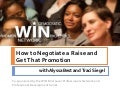 WIN Webinar On Negotiating Raises and Promotions