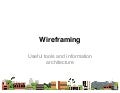 Wireframes