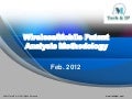 Wireless/Mobile Patent Analysis Methodology