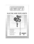 Wire rope hoist