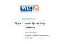 WiZiQ: Plataforma de Aprendizaje en línea 
