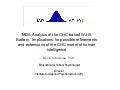 Cluster analysis of the WJ III Battery:  Implications for CHC test interpretation and possible CHC model extensions