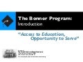 Bonner Introduction Presentation 10-14-10