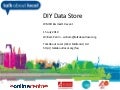 DIY data store for your town
