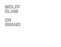 WOLFF OLINS ON BRAND 2011