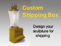 Custom Shipping Box /Design Your Work for Shipping by Harriete Estel Berman