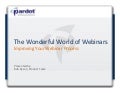 Wonderful World of Webinars
