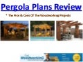 pergola plans review