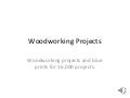 Woodworking projects1