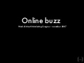 Word of Mouth Congress 2007 - Online Buzz