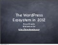 Brian Breslin - Wordcamp Miami 2012