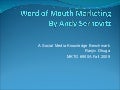 Review of Word Of Mouth Marketing