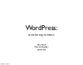 Alex Shiels – Akismet – Automattic WordPress by the Numbers