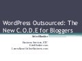 WordPress Outsourced