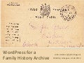 WordPress for a Family History Archive