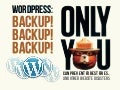 WordPress: Backup! Backup! Backup!