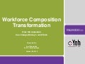 Workforce Composition Transformation