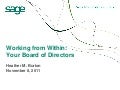Working from Within: Board Development